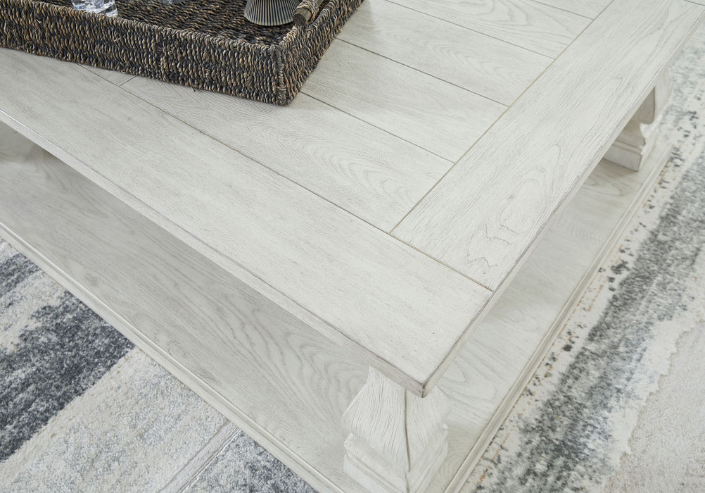 Arlendyne - Rectangular Cocktail Table - Antique White