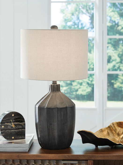 Jilton - Poly Table Lamp - Black