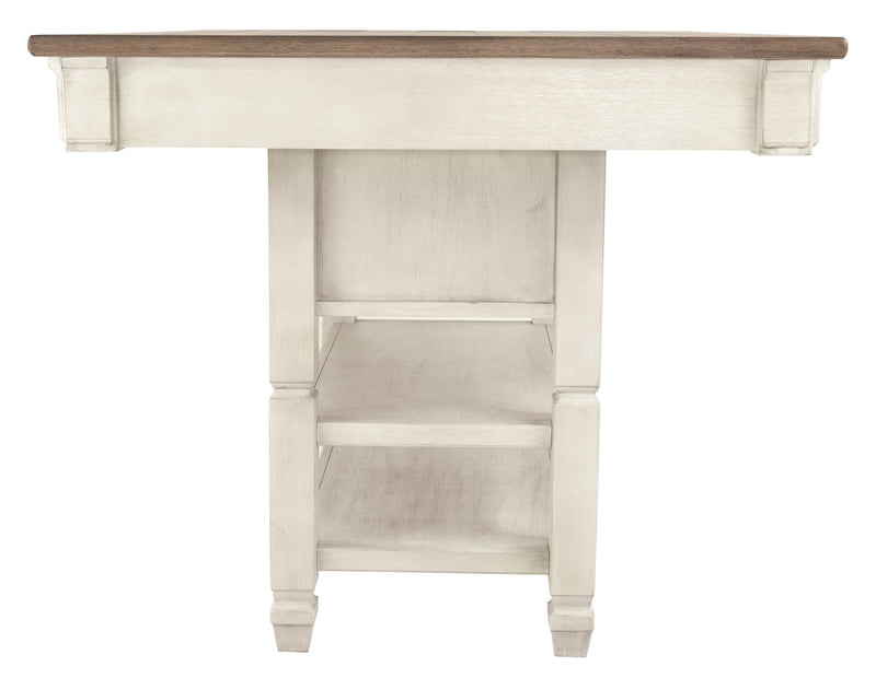 Bolanburg - Rectangular Dining Room Counter Table - Beige