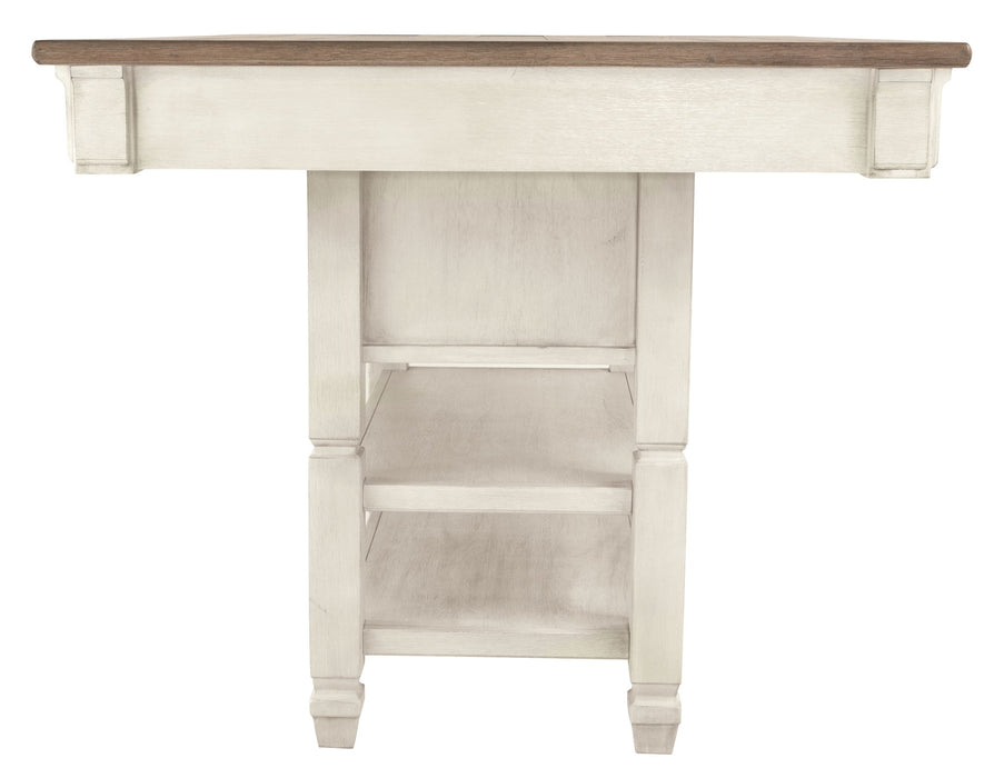Bolanburg - Rectangular Dining Room Counter Table - Beige