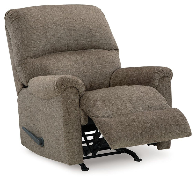 Stonemeade - Rocker Recliner - Fabric - Nutmeg