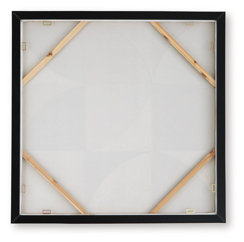 Harelman - Wall Art - Tan / Taupe / White