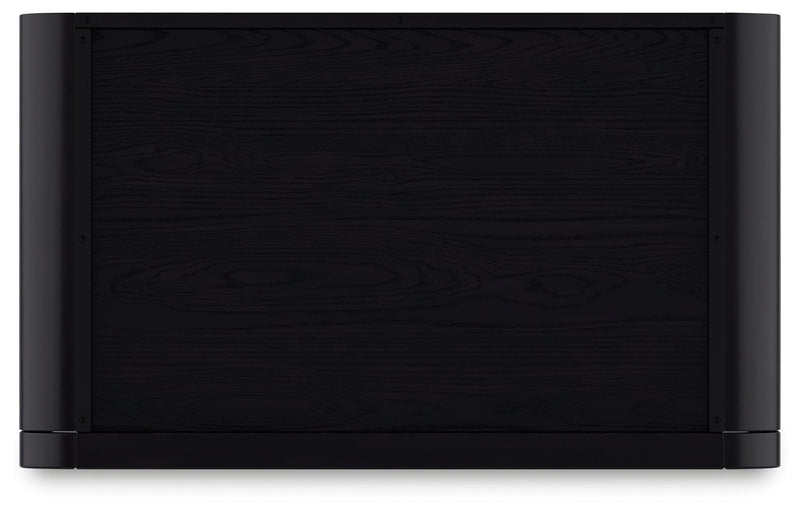 Rowanbeck - Large Bookcase - Black