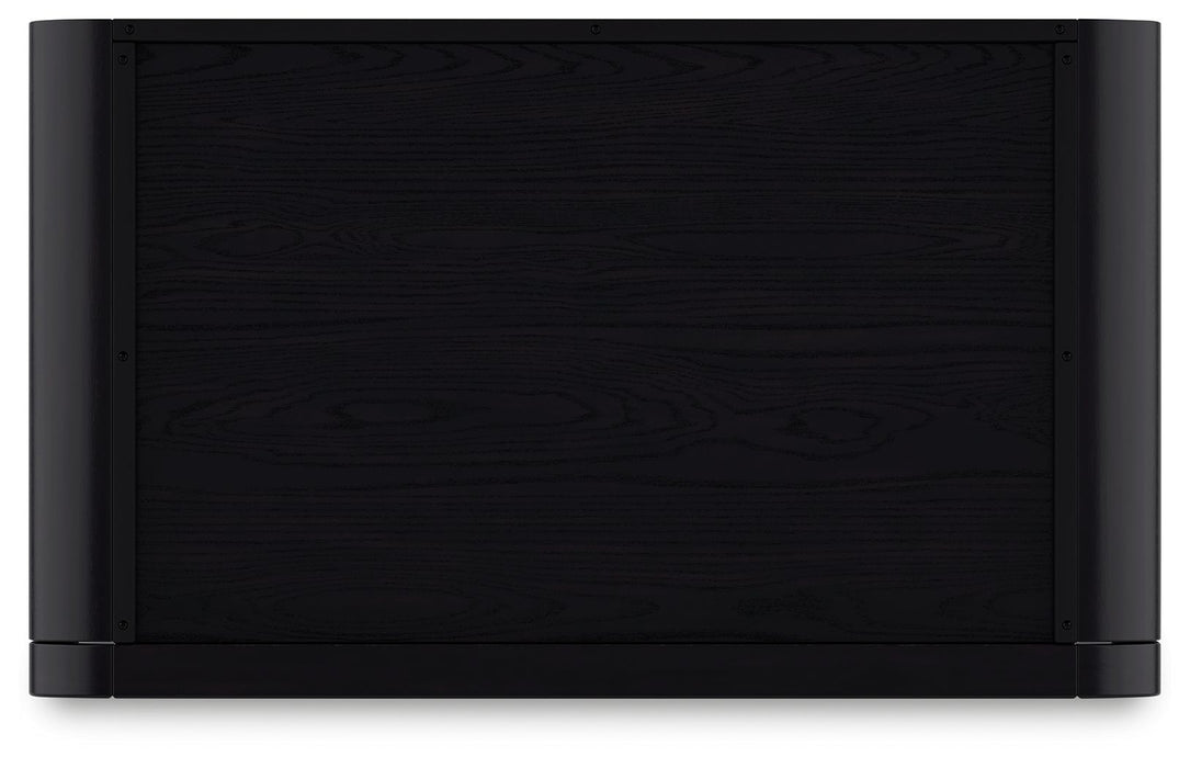 Rowanbeck - Large Bookcase - Black