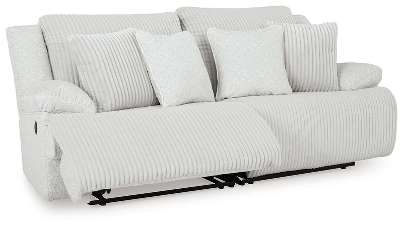 Top Tier - 2-Piece Sectional Loveseat With RAF And LAF Recliner - Alloy