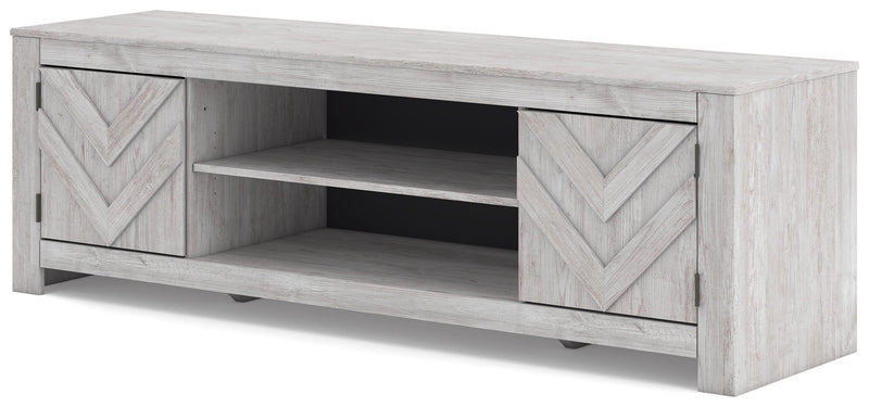 Cayboni - LG TV Stand With Fireplace Option