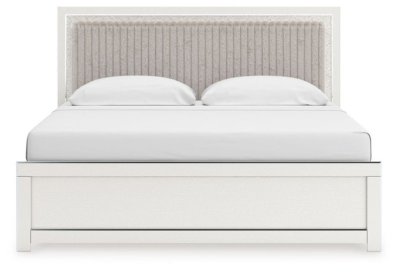 Zuraleus - Upholstered Panel Bed