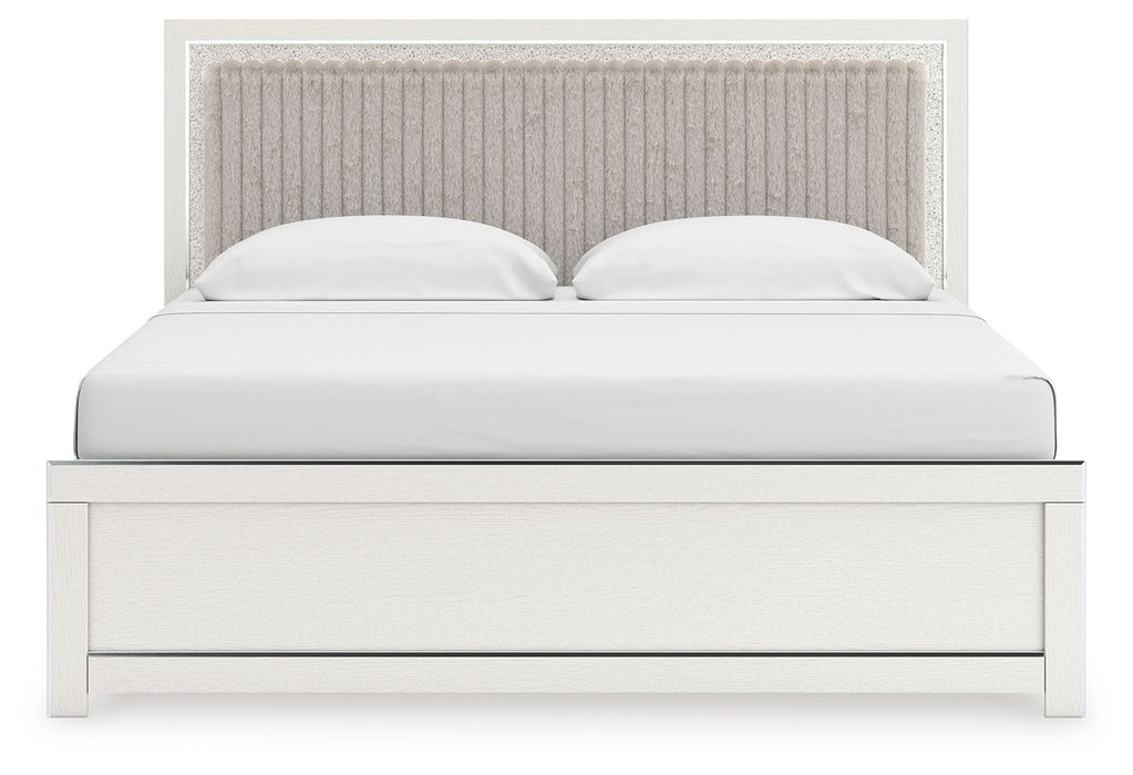 Zuraleus - Upholstered Panel Bed