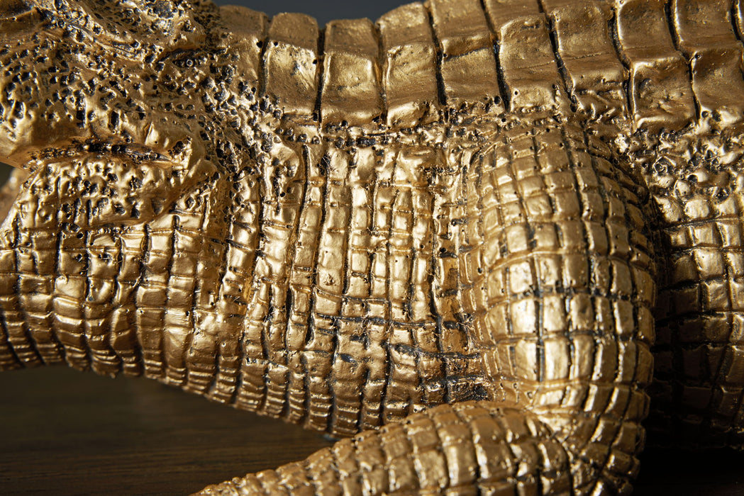 Lauretman - Sculpture - Antique Gold Finish