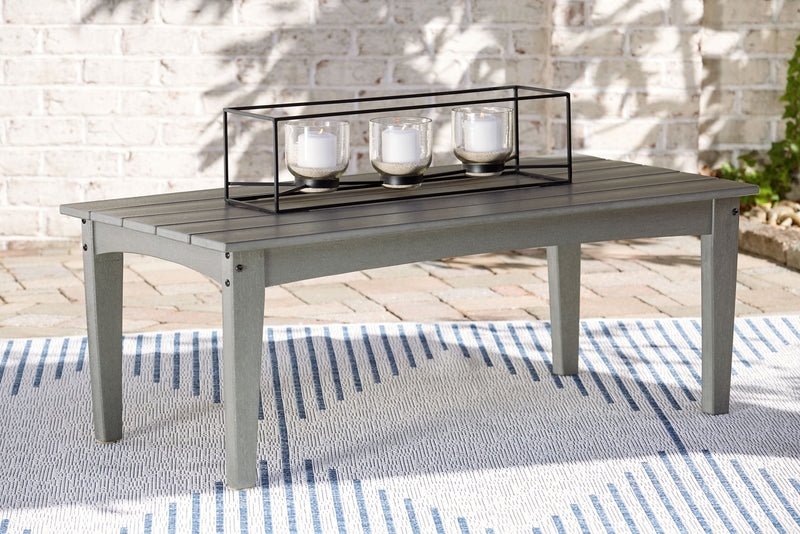 Visola - Rectangular Cocktail Table - Gray