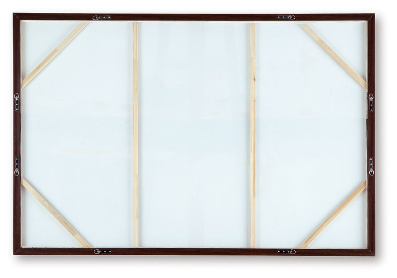 Gatesford - Wall Art - Blue / White / Tan