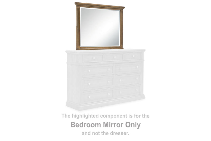 Mylarken - Bedroom Mirror - Brown