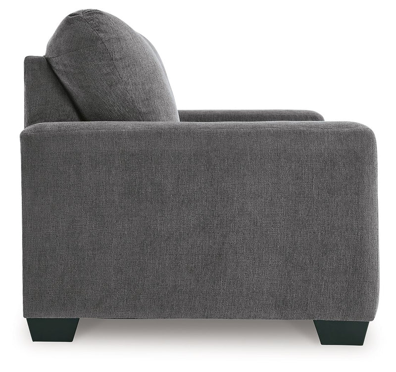 Rannis - Twin Sofa Sleeper - Fabric - Pewter