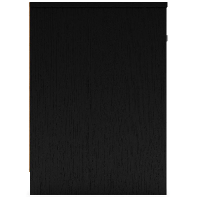 Finch - One Drawer Night Stand - 23" Height - Black