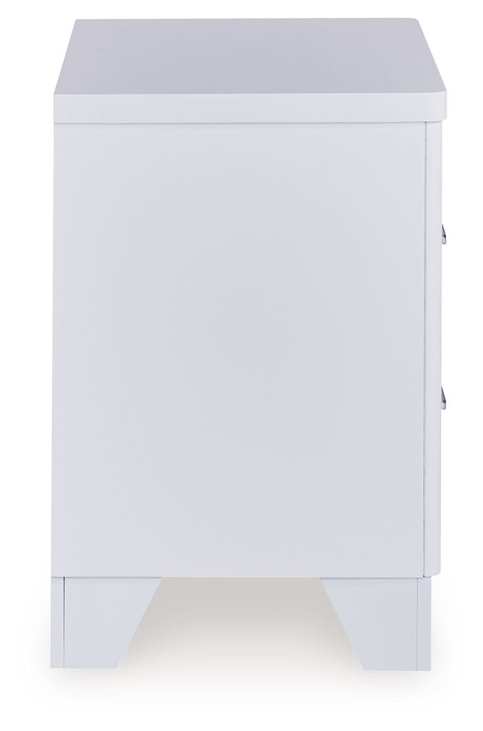Jarlee - 4 Pc. - King Panel Bed, Dresser, Mirror And Nightstand - White