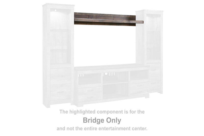 Trinell - Bridge - 63.39 x 11.57 x 9.72 - Brown