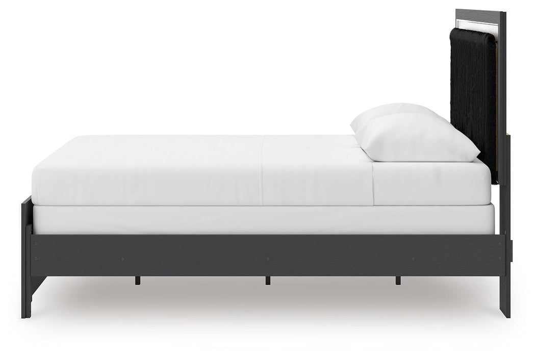 Zuraleus - Upholstered Panel Bed