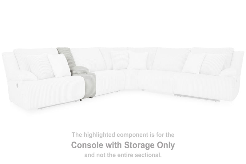 Top Tier - Console With Storage - Alloy