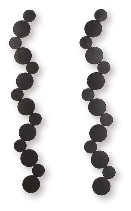 Vinler - Accent Mirror Set (Set of 2) - Black