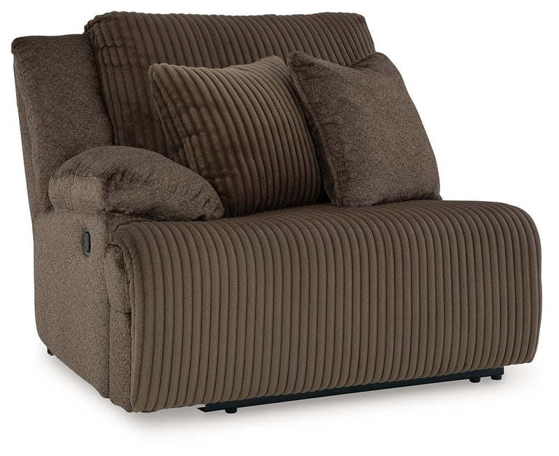 Top Tier - Laf Zero Wall Recliner - Fabric - Chocolate