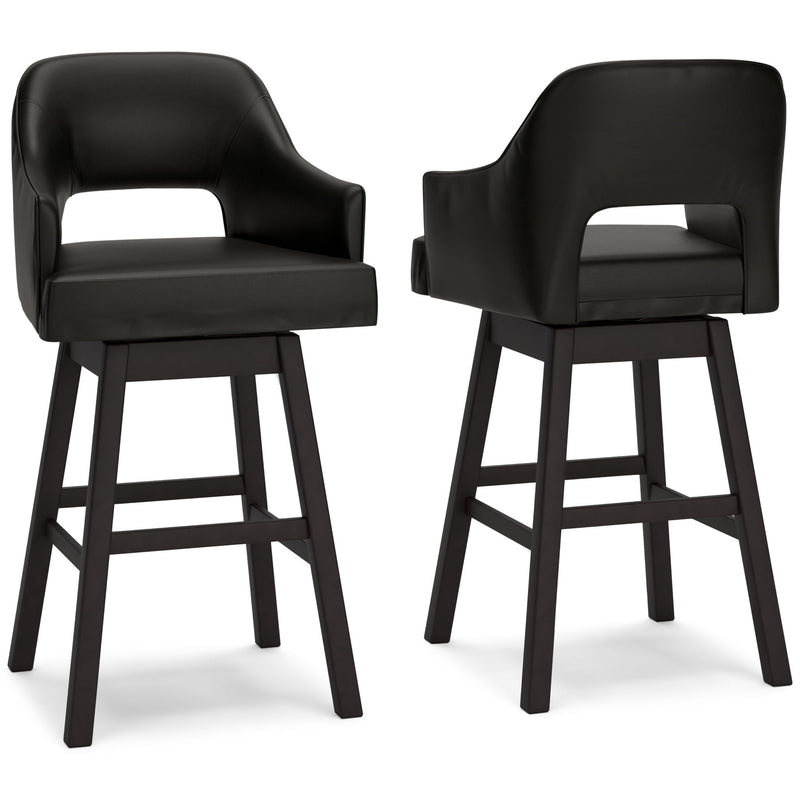 Tallenger - Upholstered Swivel Barstool (Set of 2)