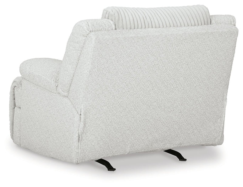 Top Tier - Rocker Recliner - Fabric - Alloy