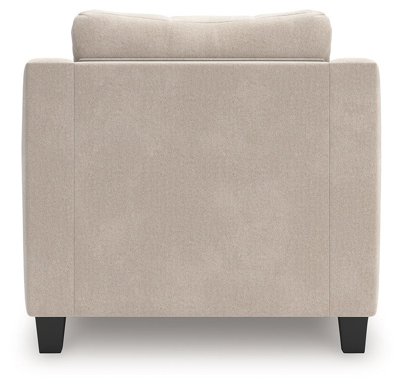 Willarae - 2 Pc. - Chair And A Half, Ottoman - Taupe