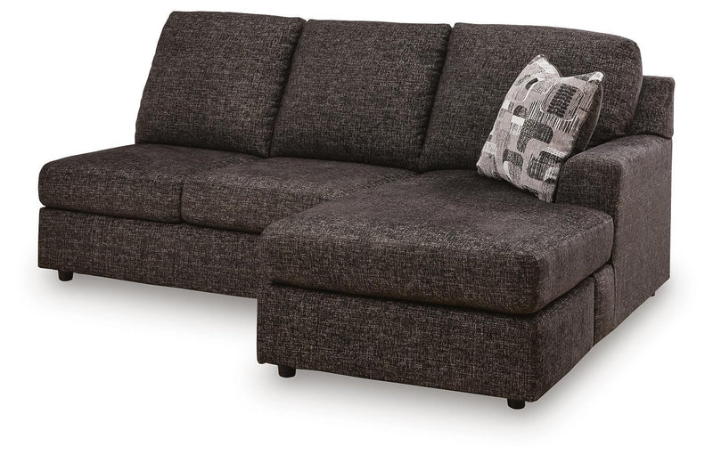 Lentiz - RAF Sofa Chaise - Onyx