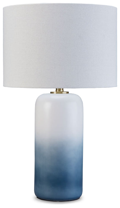 Lemrich - Ceramic Table Lamp  - White