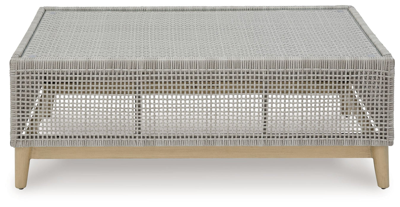 Seton Creek - Rectangular Cocktail Table - Gray