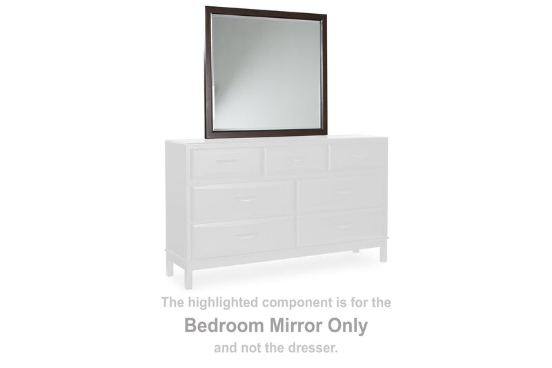 Vanmore - Bedroom Mirror - Dark Brown