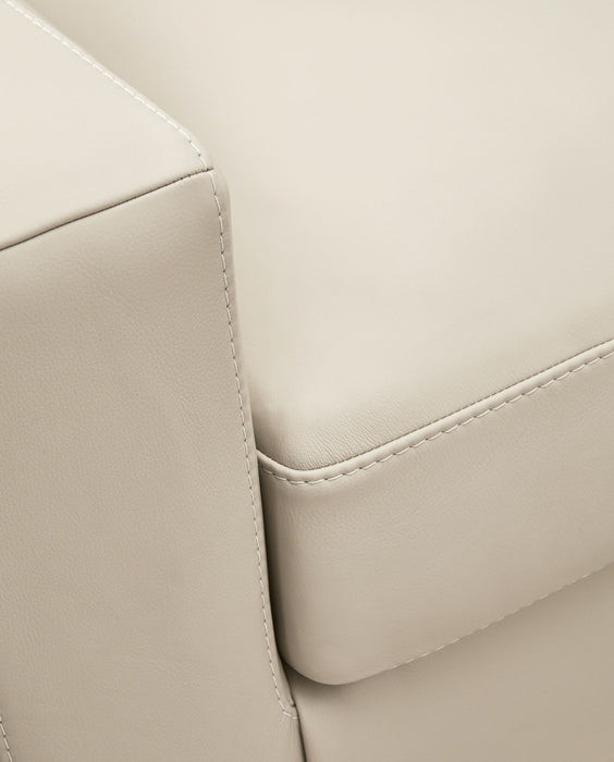 Treasure Trove - Sofa - Leather Match - Almond