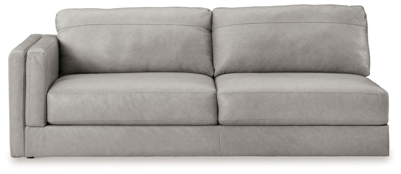 Amiata - Laf Sofa - Leather Match - Glacier
