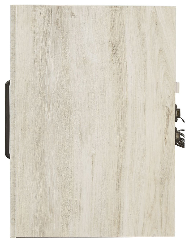 Cambeck - Two Drawer Night Stand - Whitewash