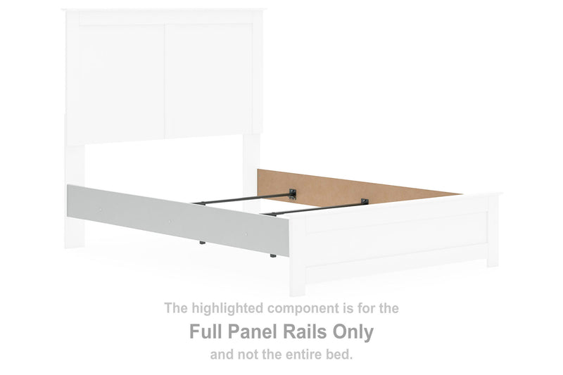 Bostwick Shoals - Full Panel Rails - White