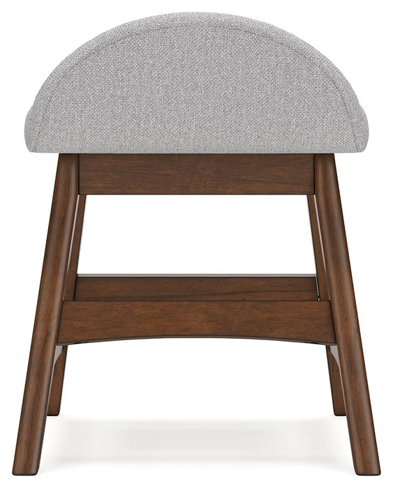 Lyncott - 3 Pc. - Home Office Desk, Chair, Bookcase - Brown