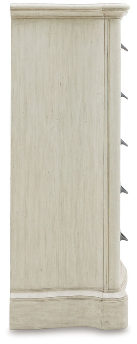 Arlendyne - Five Drawer Chest - Antique White