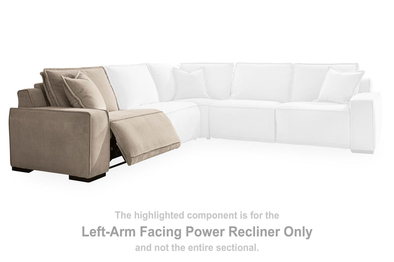 Carceri - LAF Zero Wall Power Recliner - Cashmere