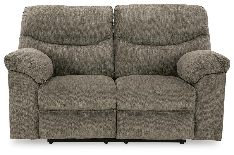 Alphons - Reclining Loveseat - Putty - Fabric