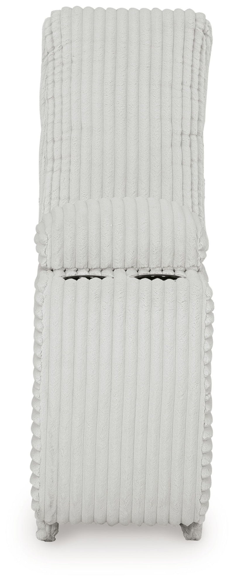 Top Tier - Console With Storage - Fabric - Alloy