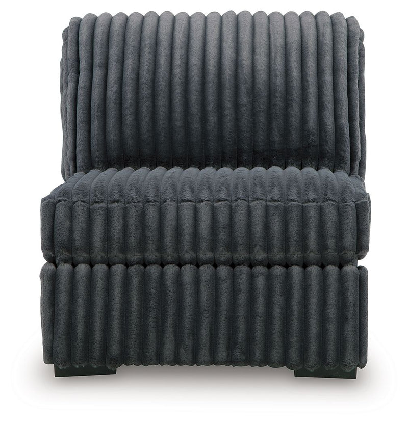 Midnight-Madness - Armless Chair - Gunmetal