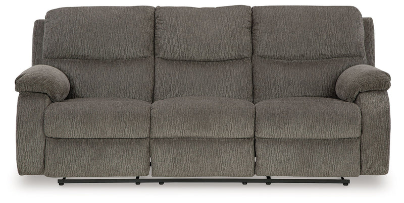 Scranto - Reclining Sofa - Fabric - Brindle