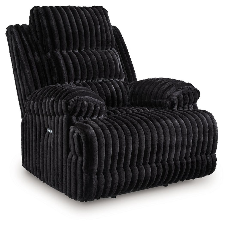 Rhine Falls - Zero Wall Power Recliner - Onyx