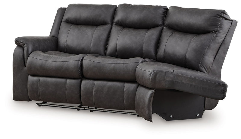 Sultan Meadow - LAF Reclining Loveseat - Eclipse