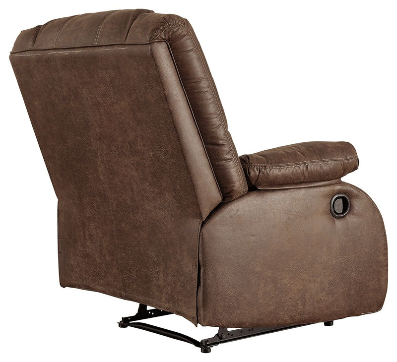 Bladewood - Zero Wall Recliner - Faux Leather - Coffee