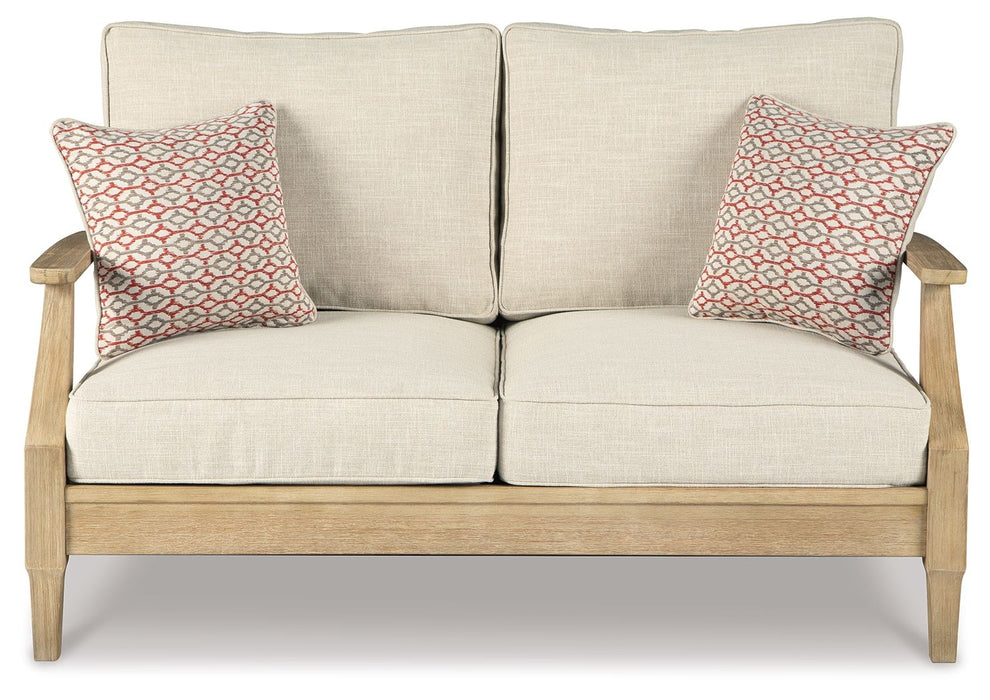 Clare View - Loveseat w/Cushion - Beige