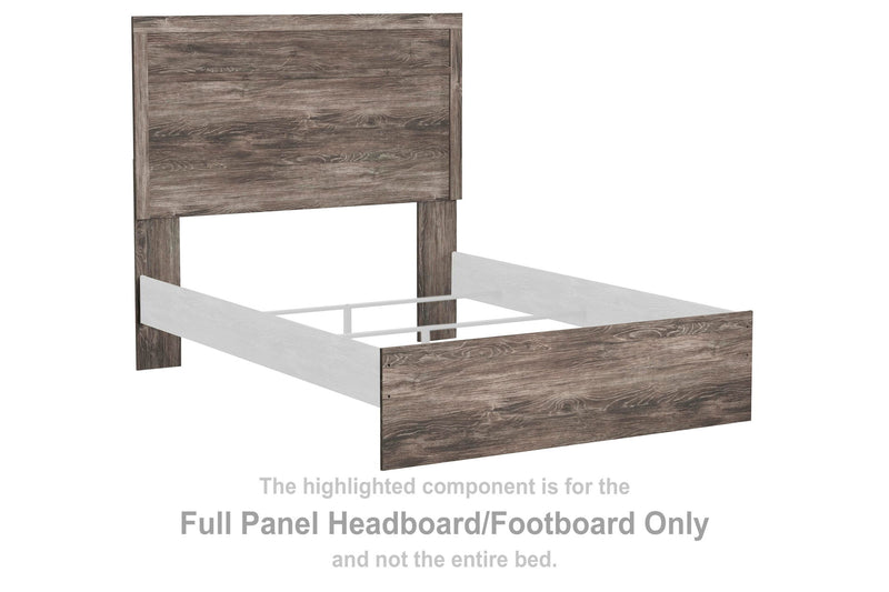 Ralinksi - Full Panel Headboard/Footboard - Gray - Wood