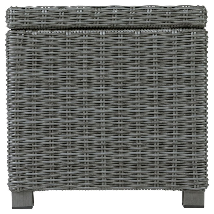 Elite Park - Square End Table - Gray