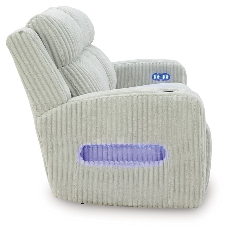 Forest Lake - Power Reclining Sofa With Adj Headrest