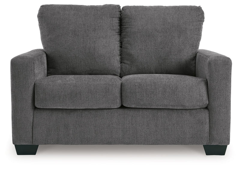 Rannis - Twin Sofa Sleeper - Fabric - Pewter